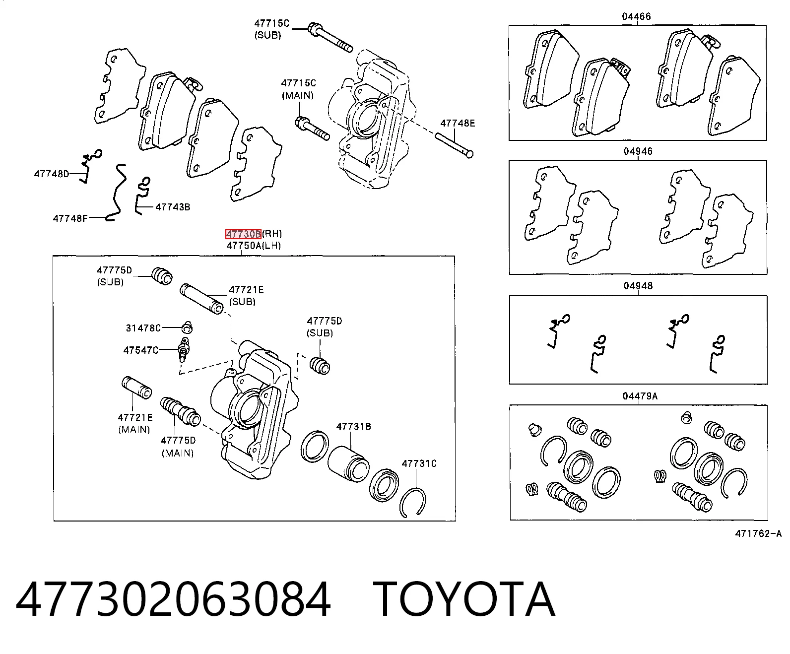 477302063084 Toyota