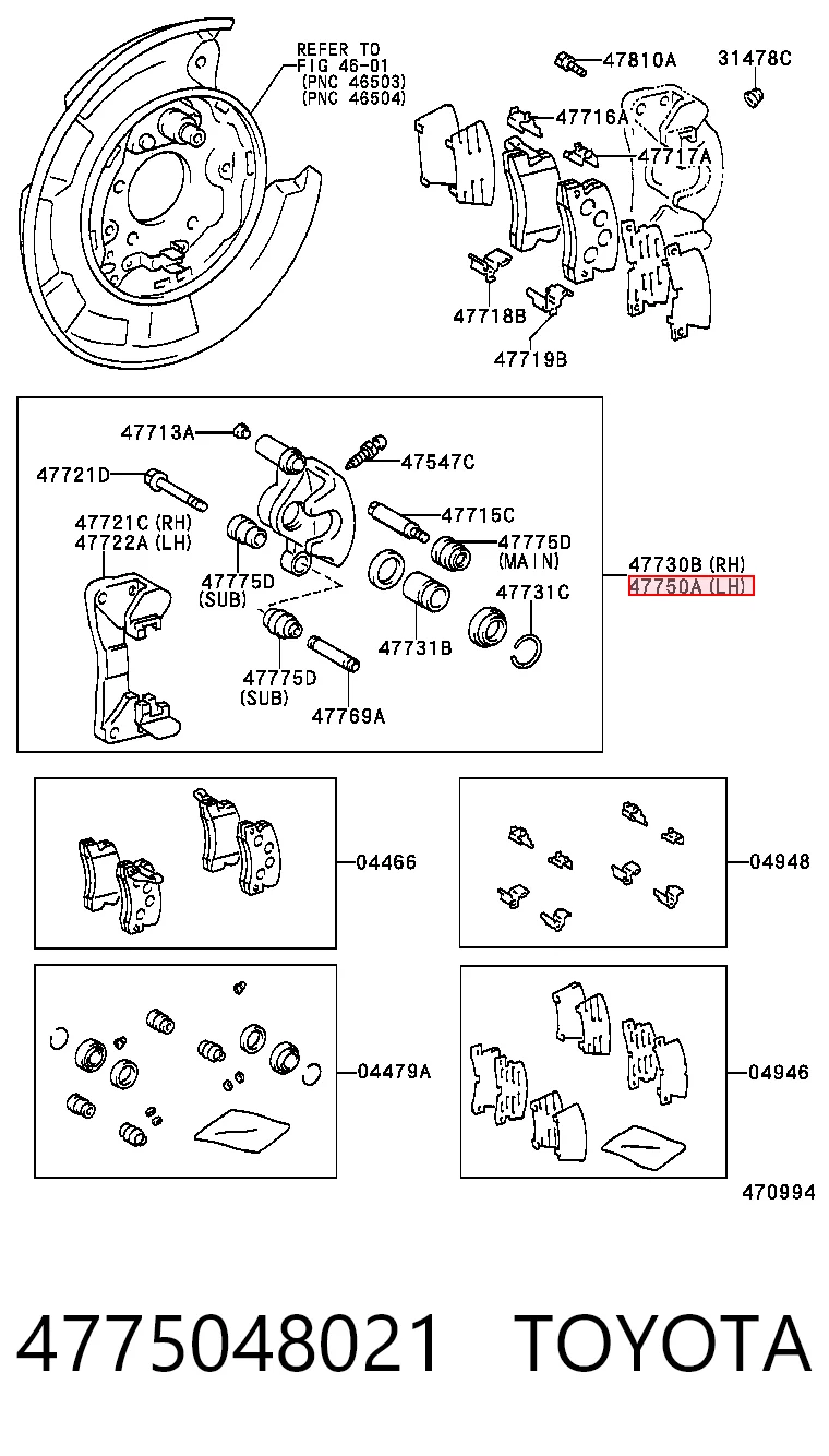 4775048021 Toyota