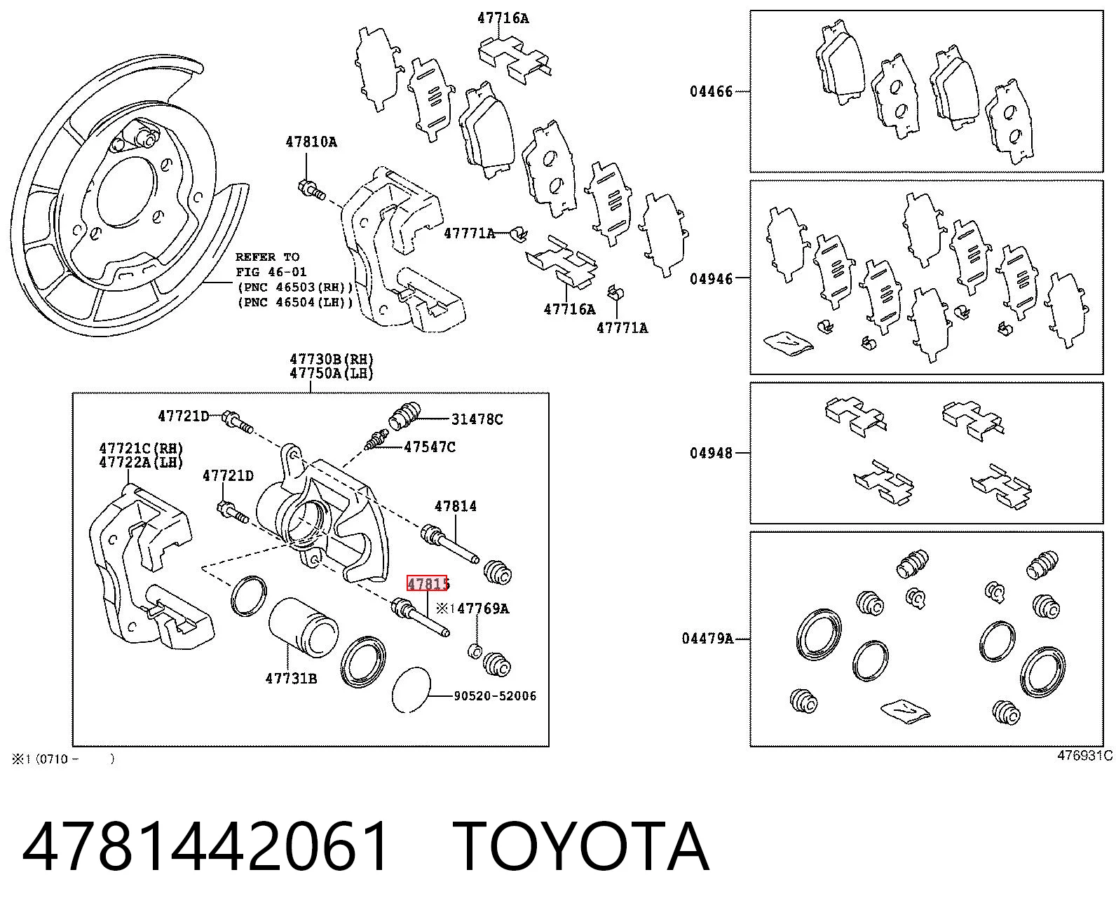 4781442061 Toyota