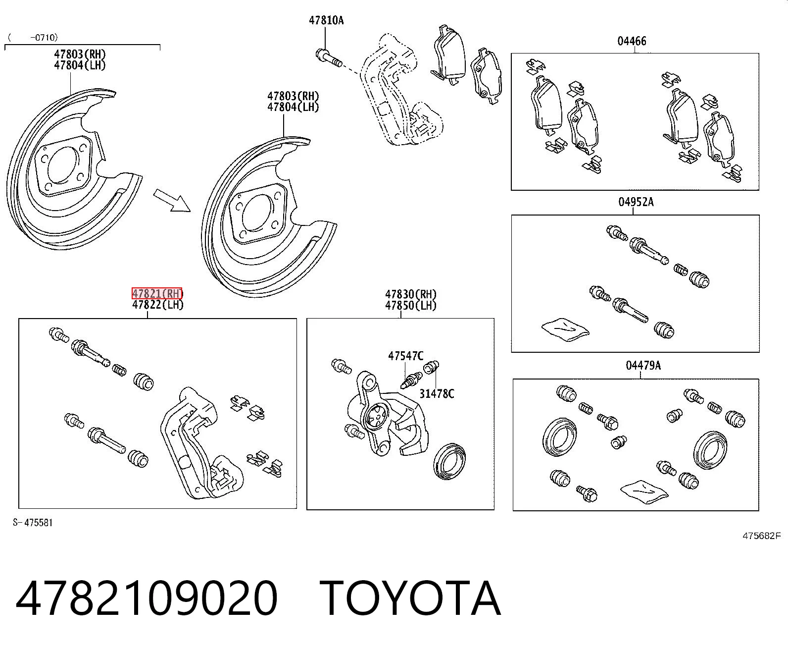 4782109020 Toyota