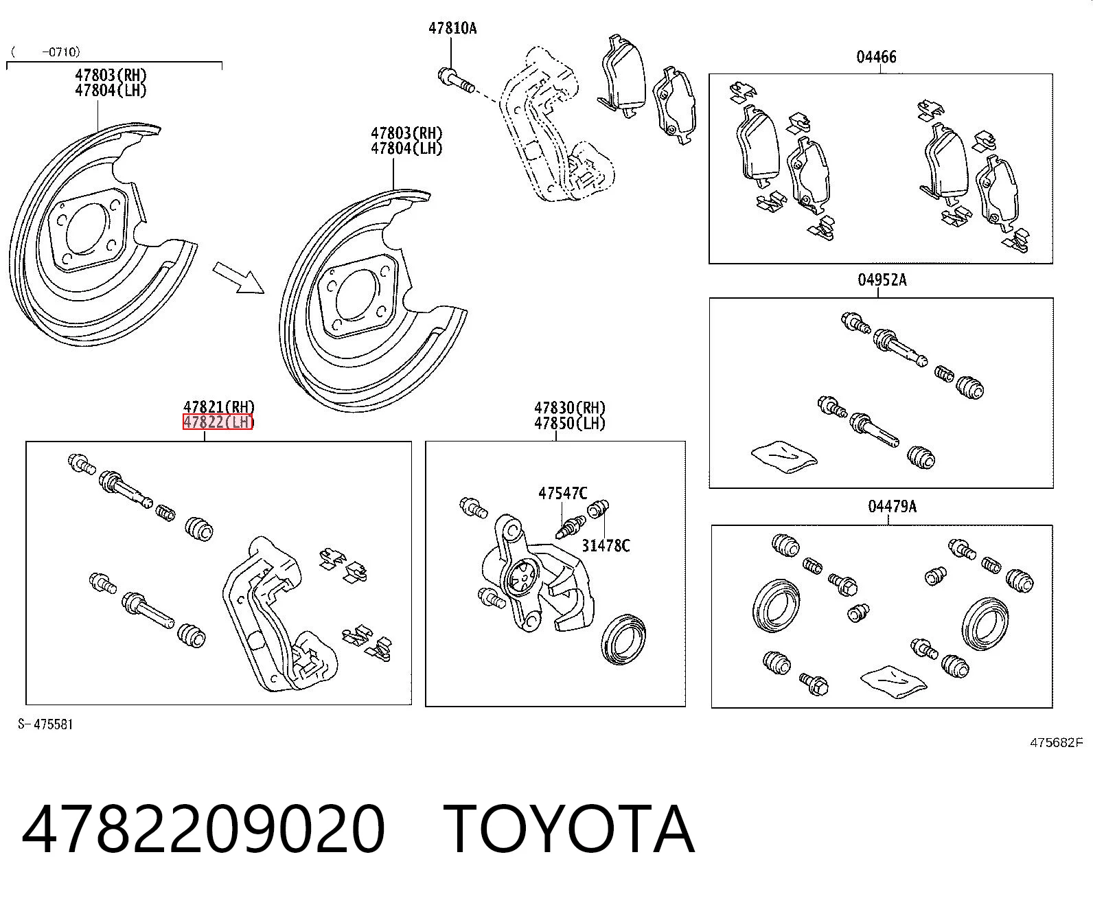 4782209020 Toyota