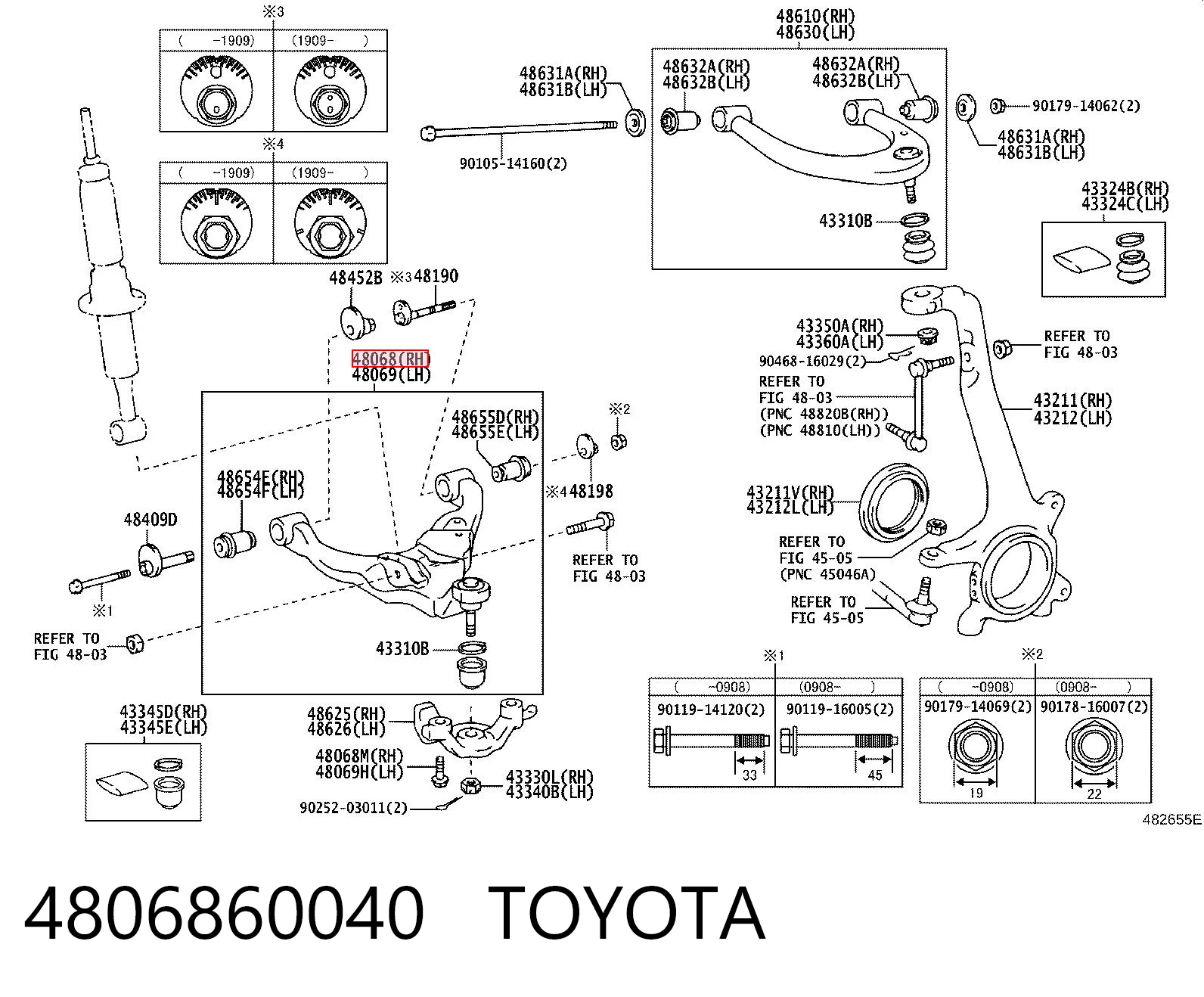 4806860040 Toyota