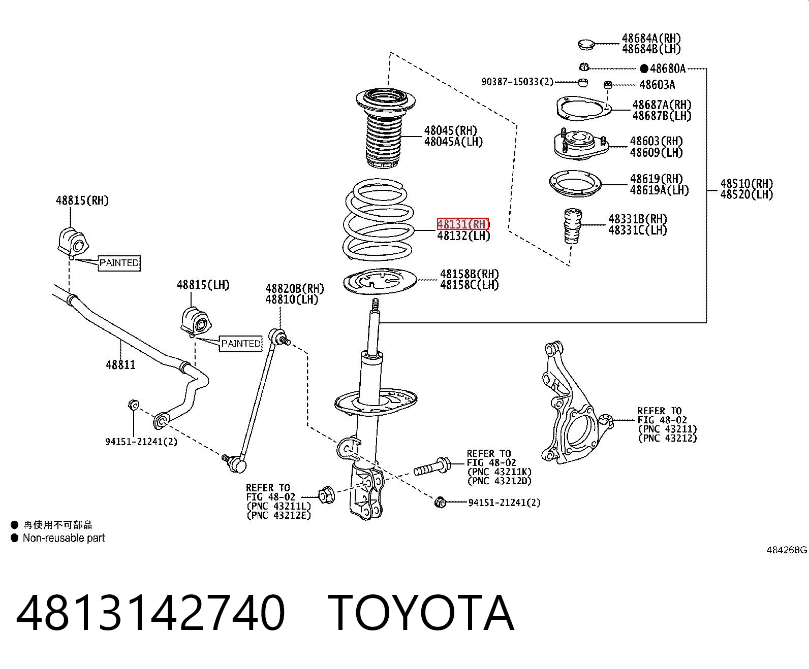 RAV4 IV SUV (2012-2019) oryginalny od 71,57 zł