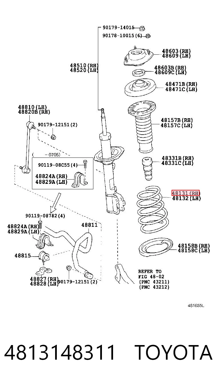 4813148311 Toyota