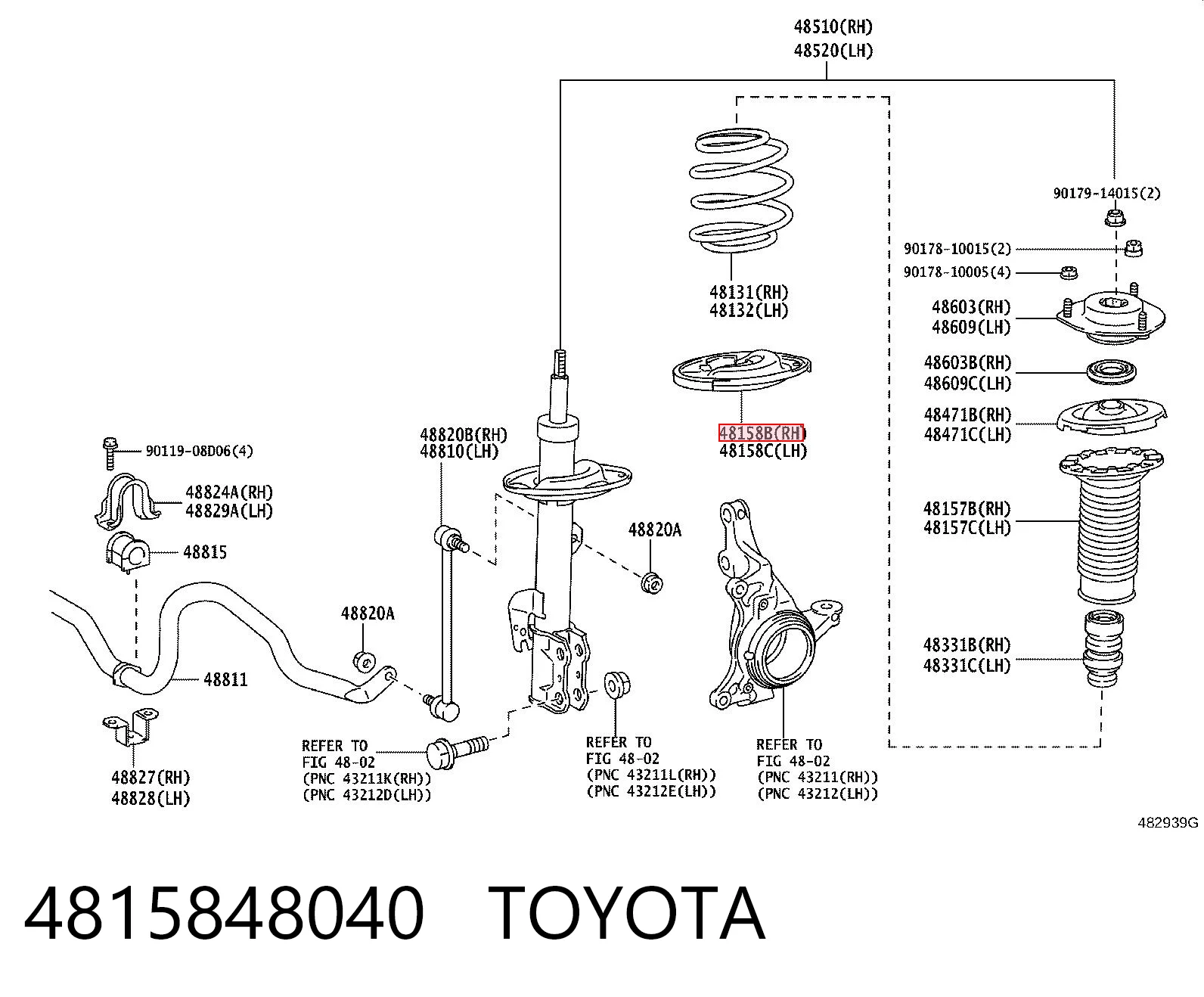 4815848040 Toyota