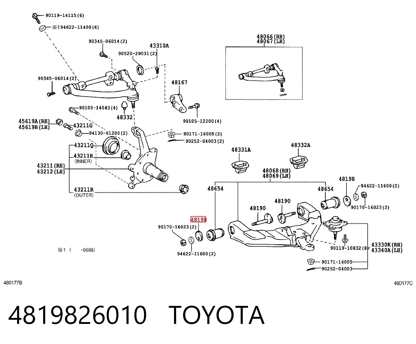 4819826010 Toyota