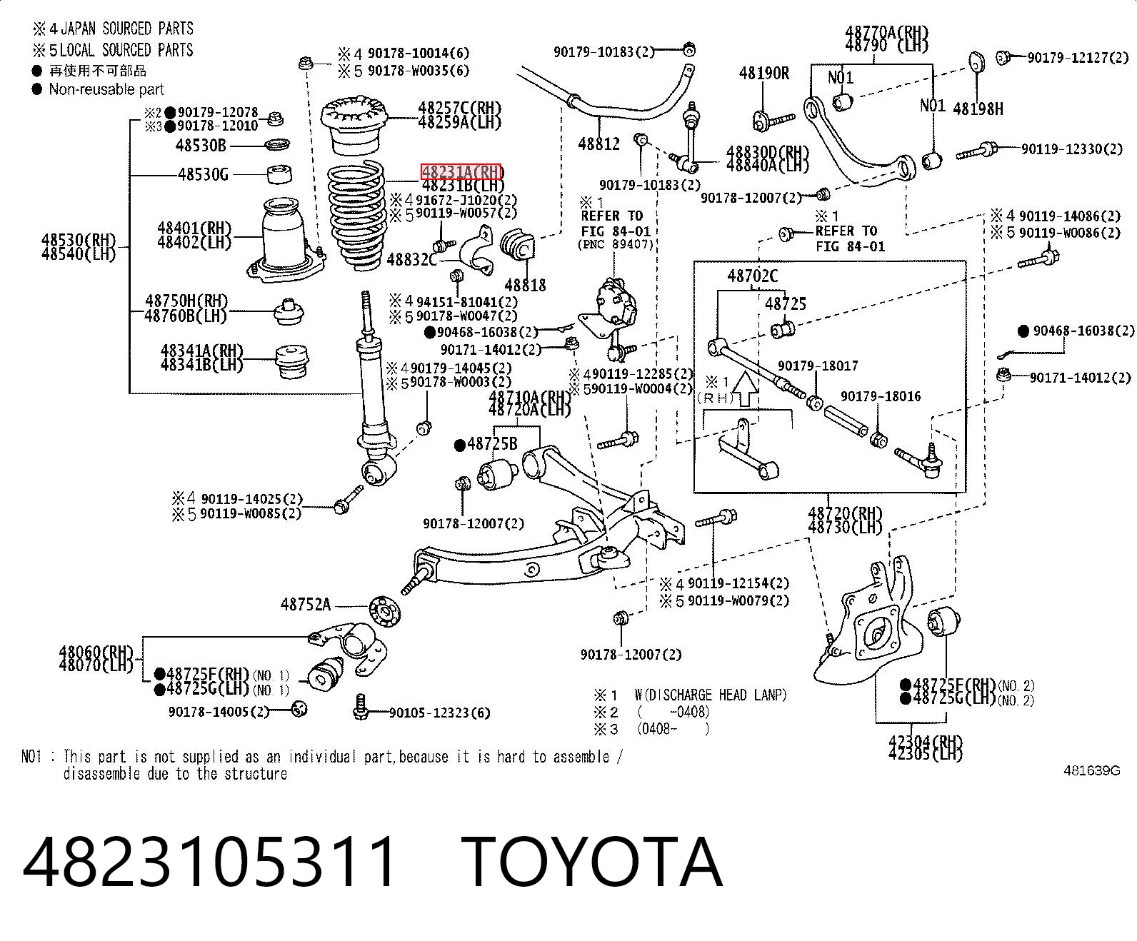 4823105311 Toyota