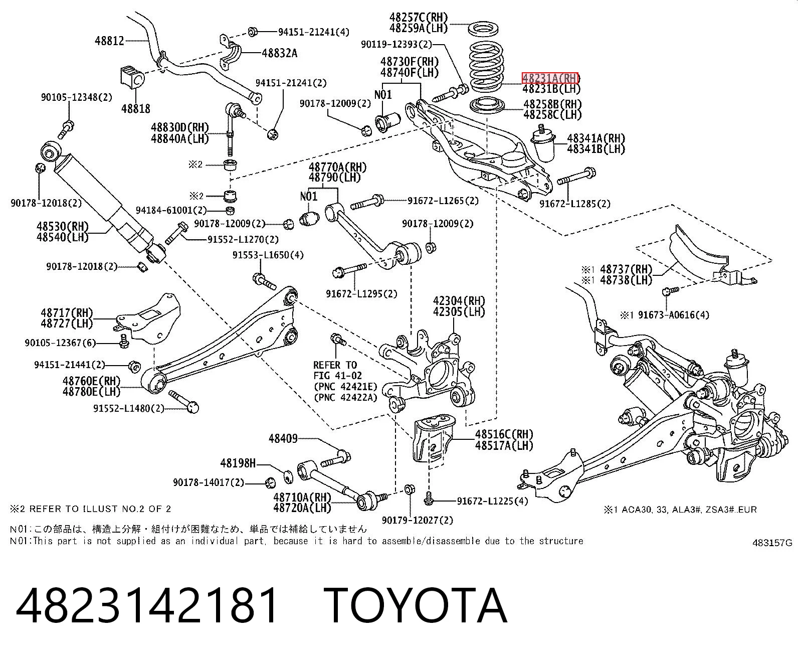 4823142181 Toyota