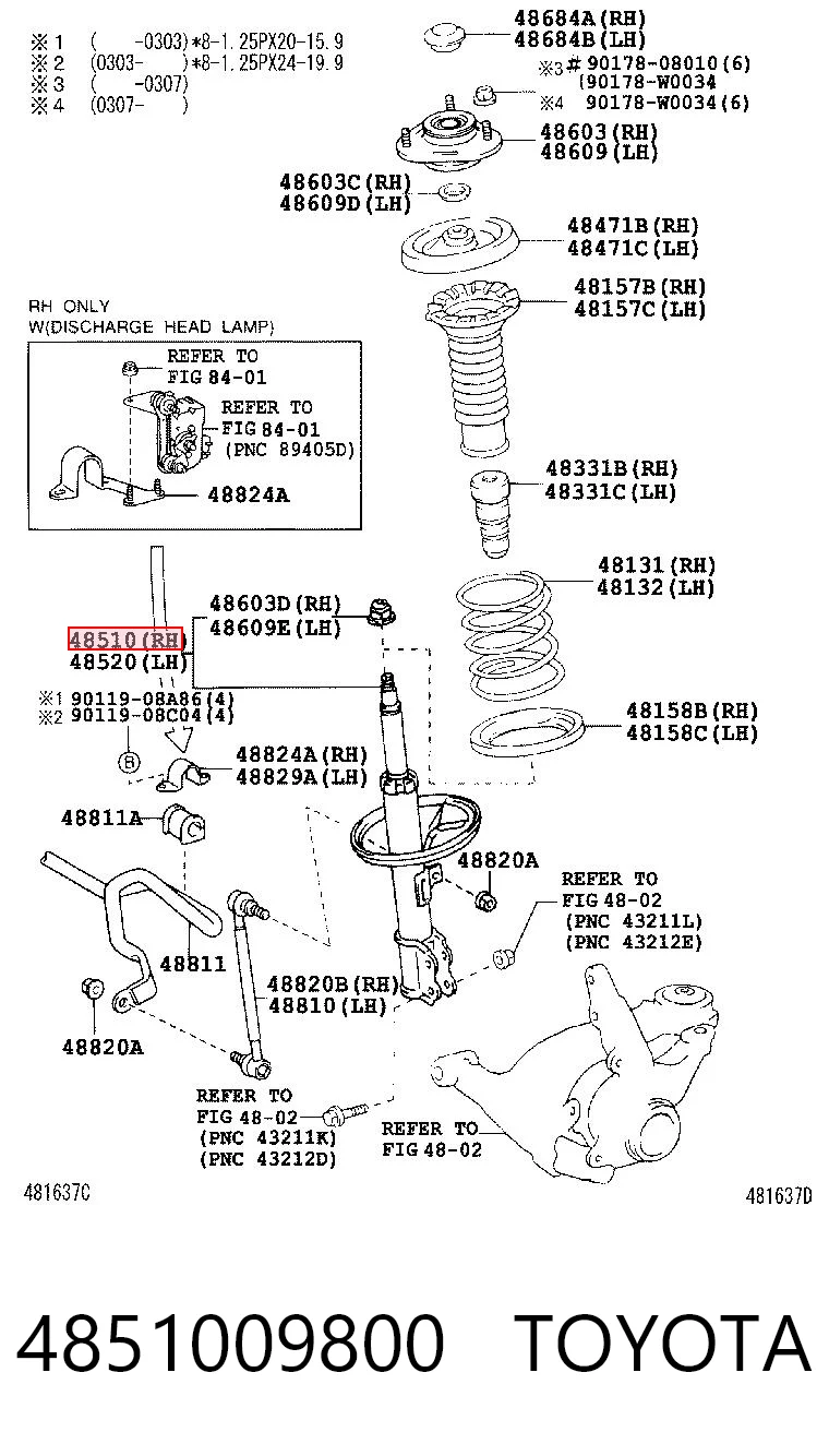 4851009800 Toyota