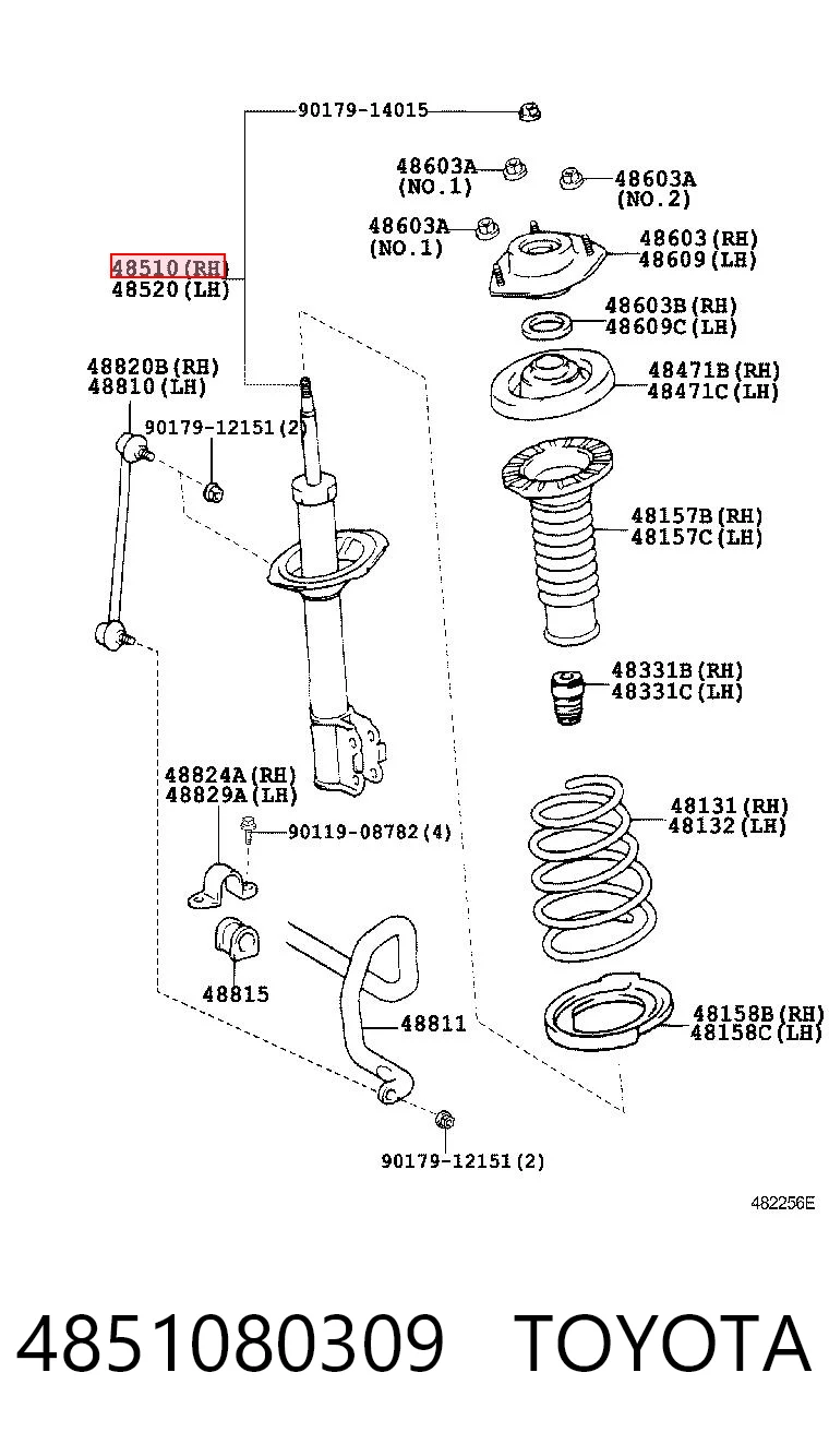 4851080309 Toyota