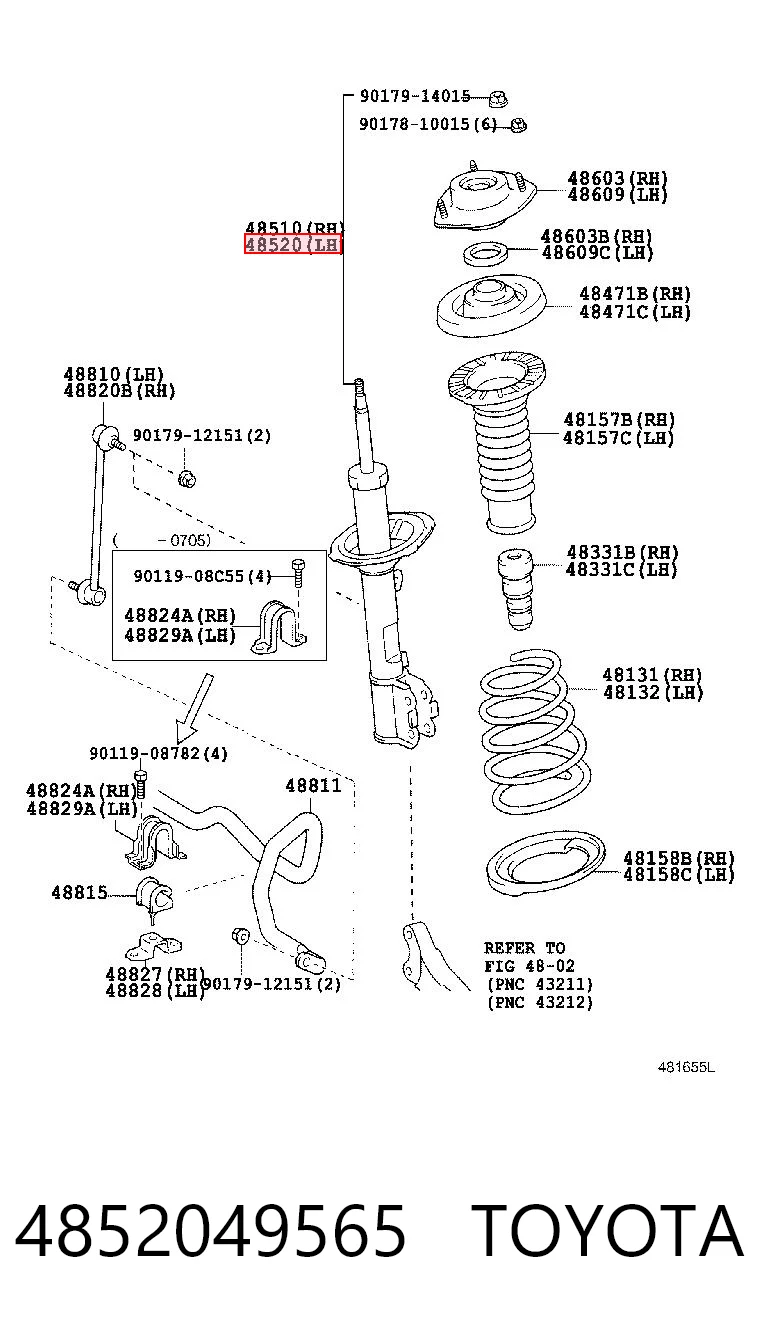 4852049565 Toyota