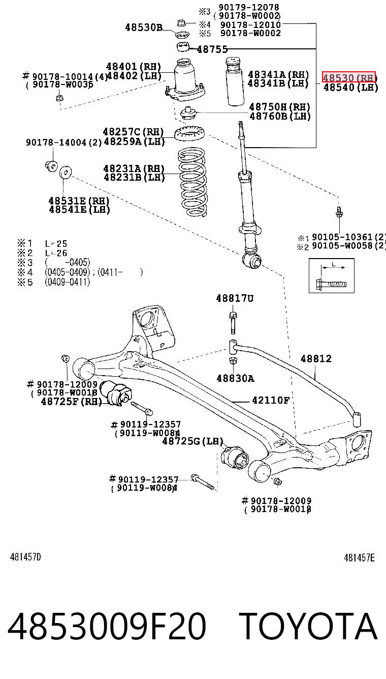4853009F20 Toyota