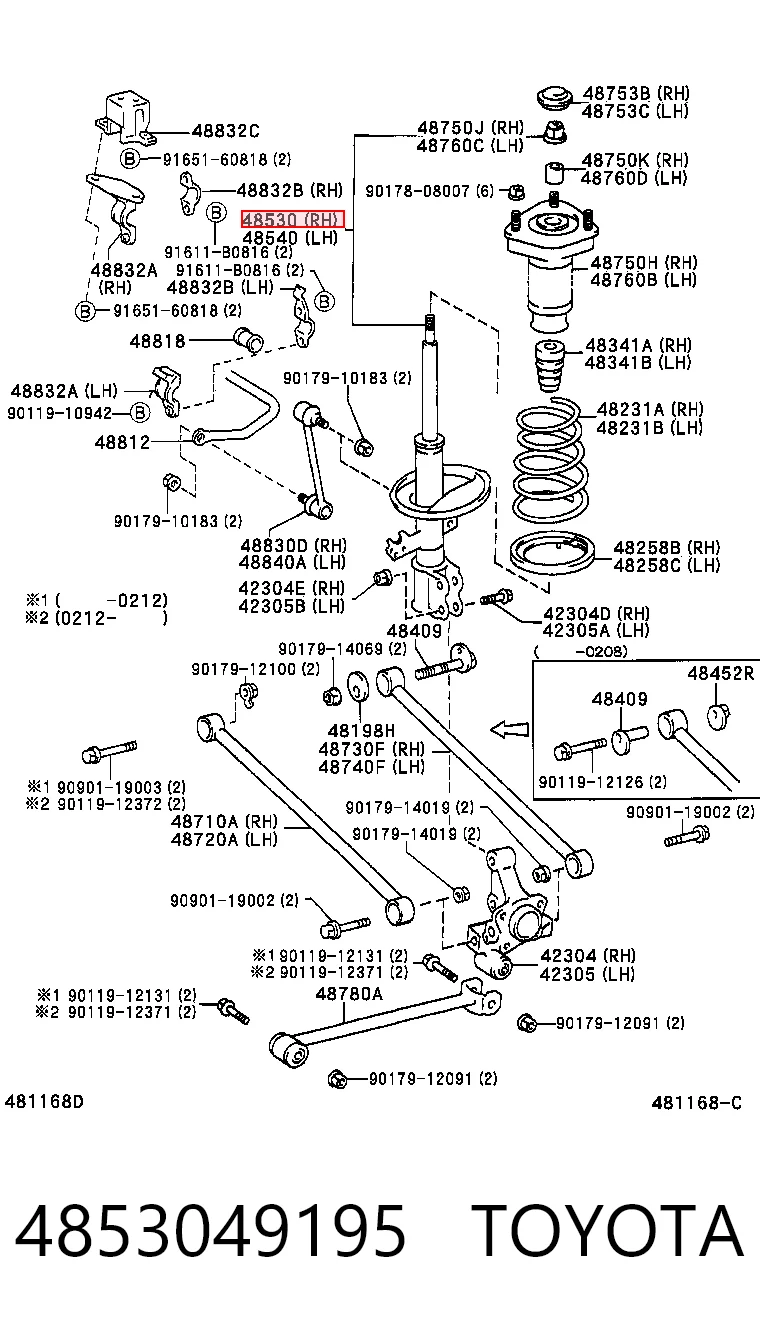 4853049195 Toyota