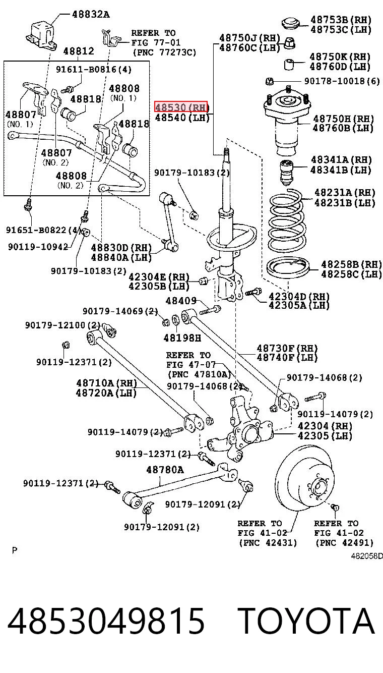 4853049815 Toyota