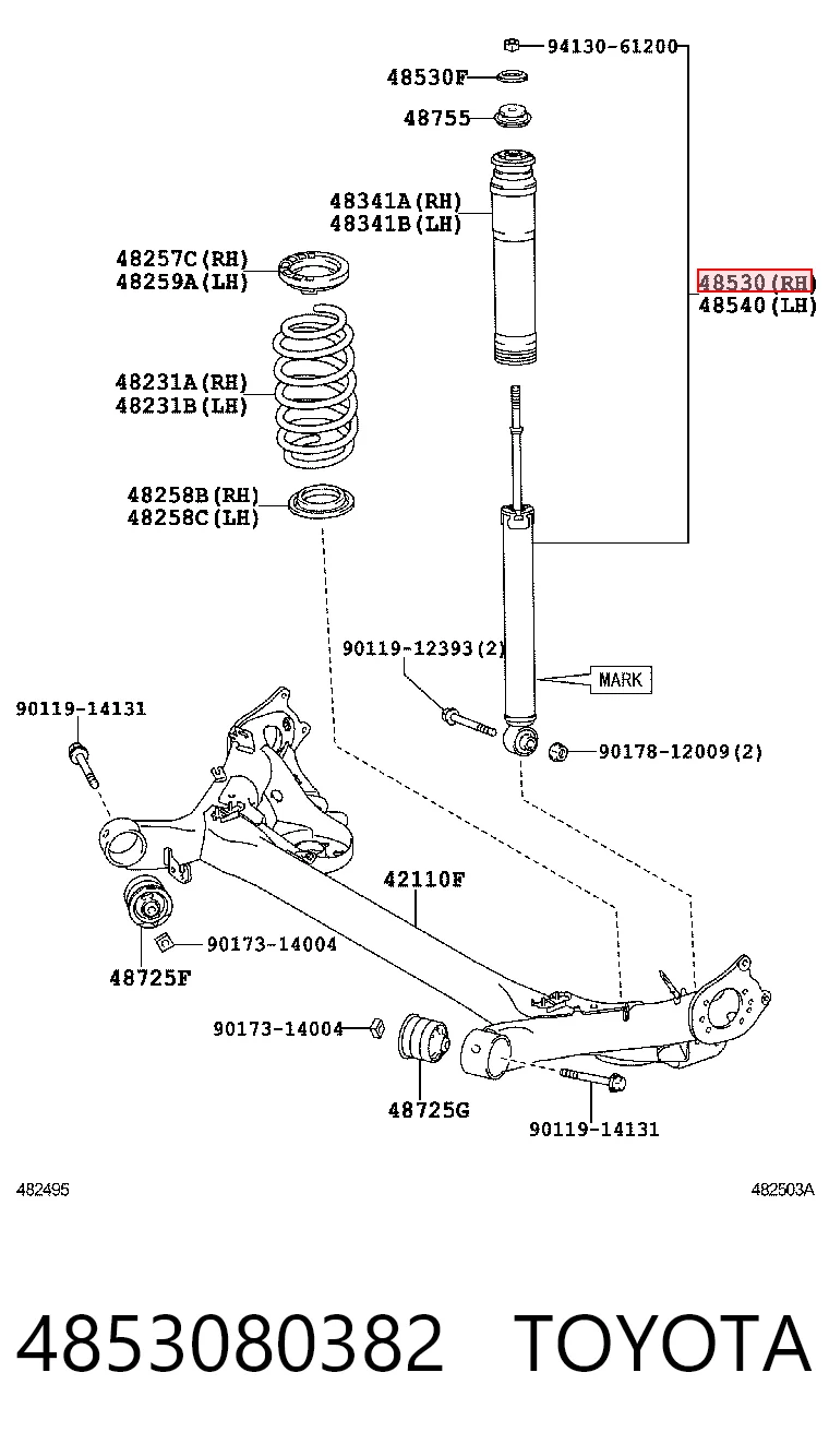 4853080382 Toyota