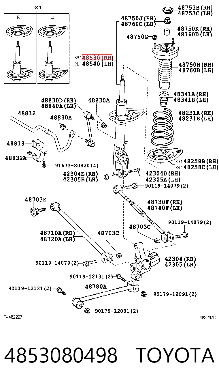 4853080498 Toyota