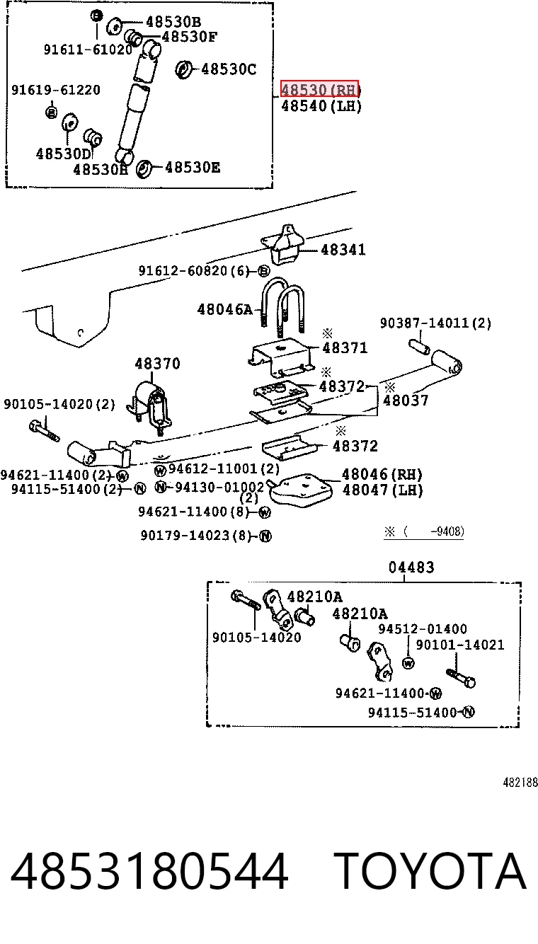 4853180544 Toyota