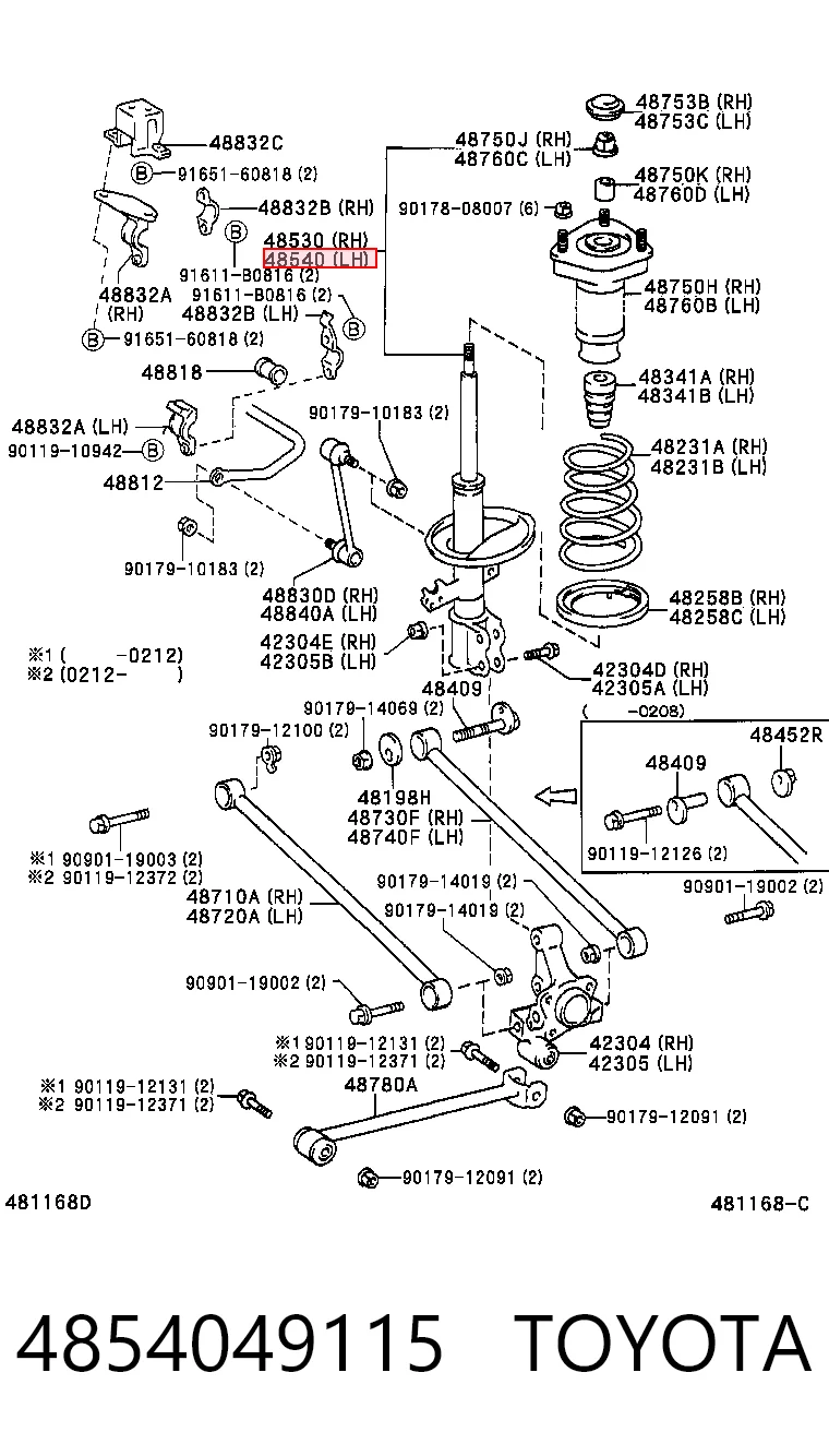 4854049115 Toyota