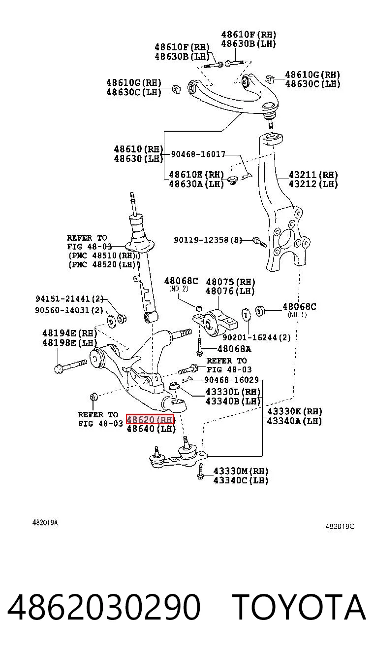 4862030290 Toyota