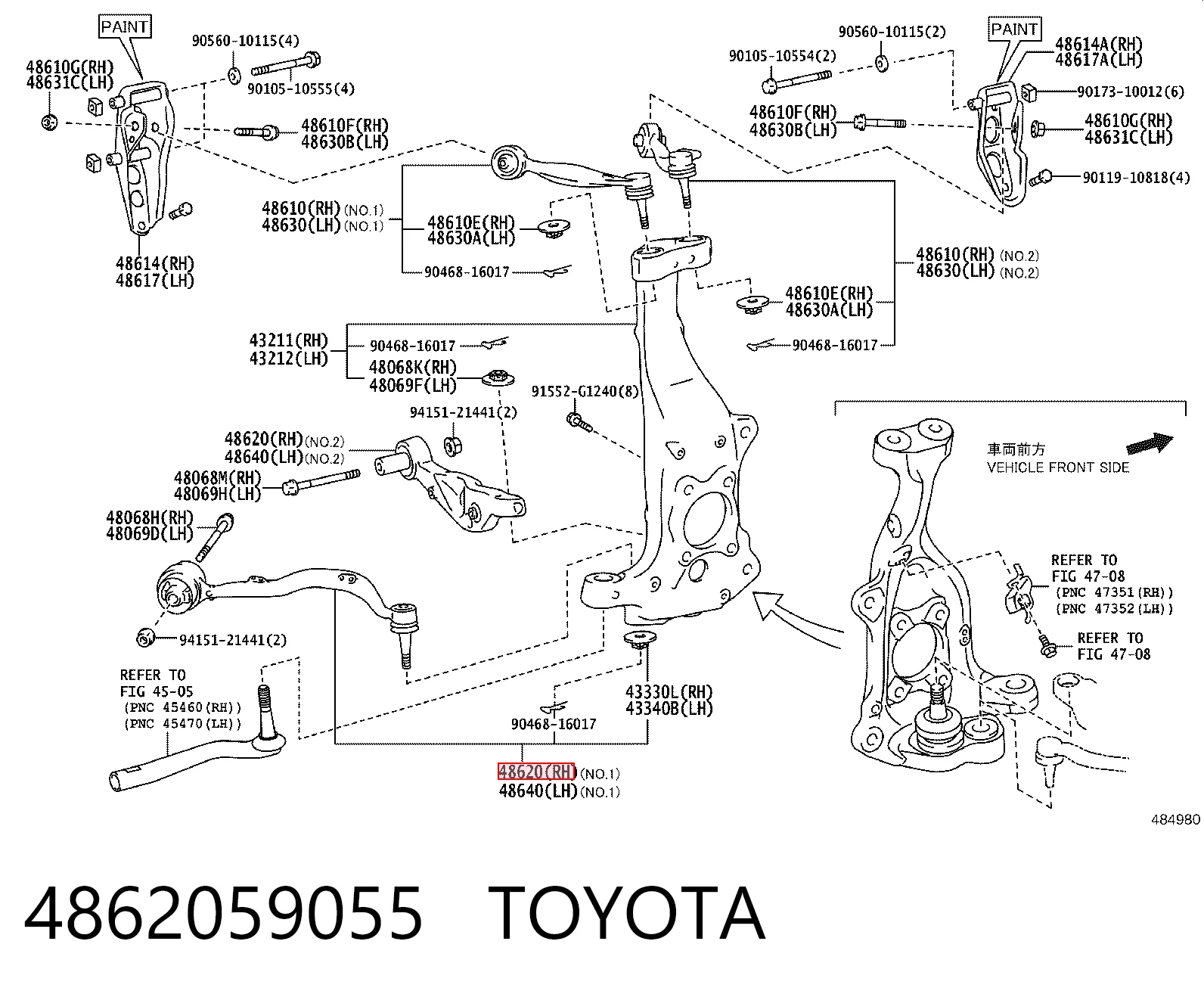 4862059055 Toyota