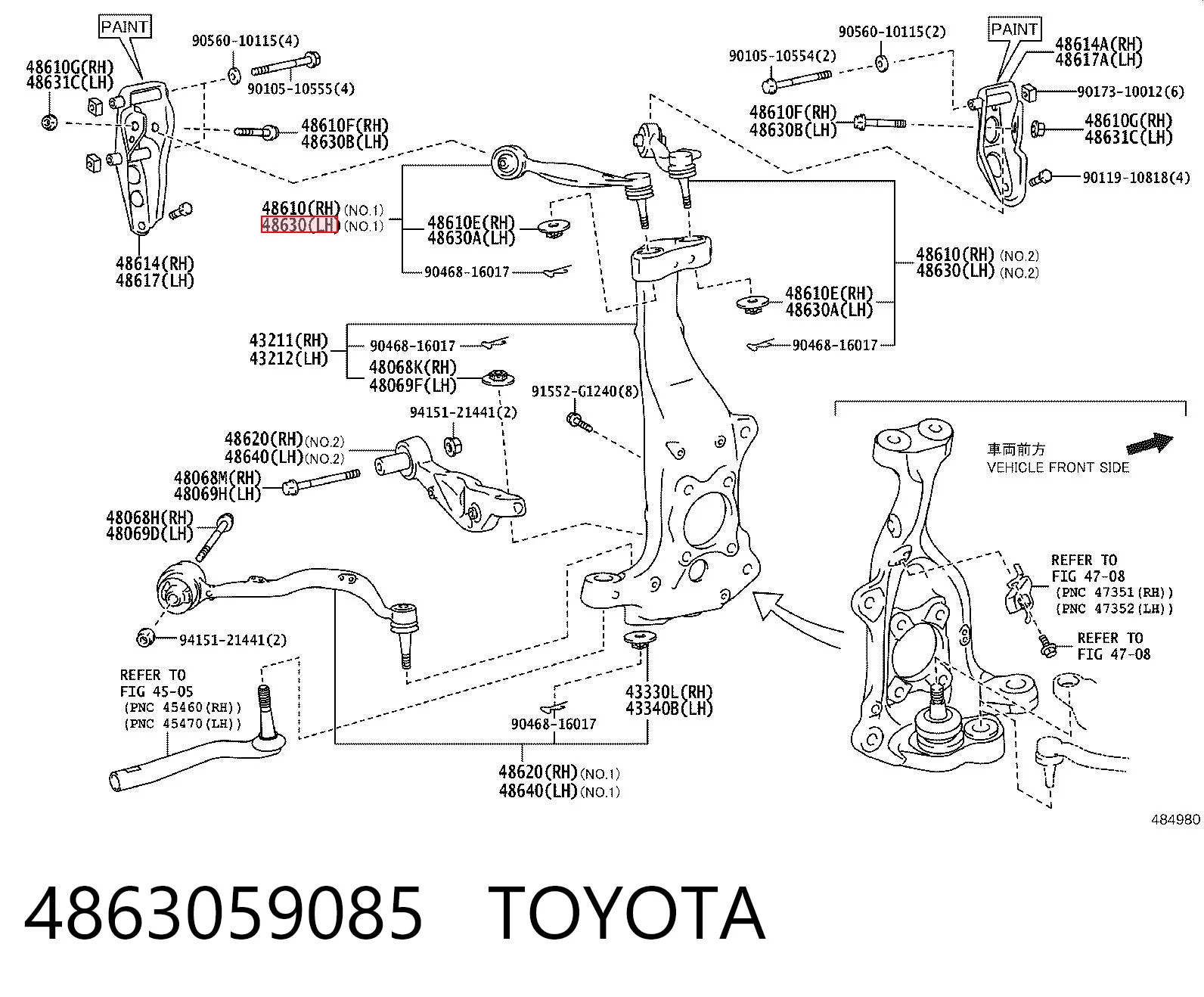 4863059085 Toyota