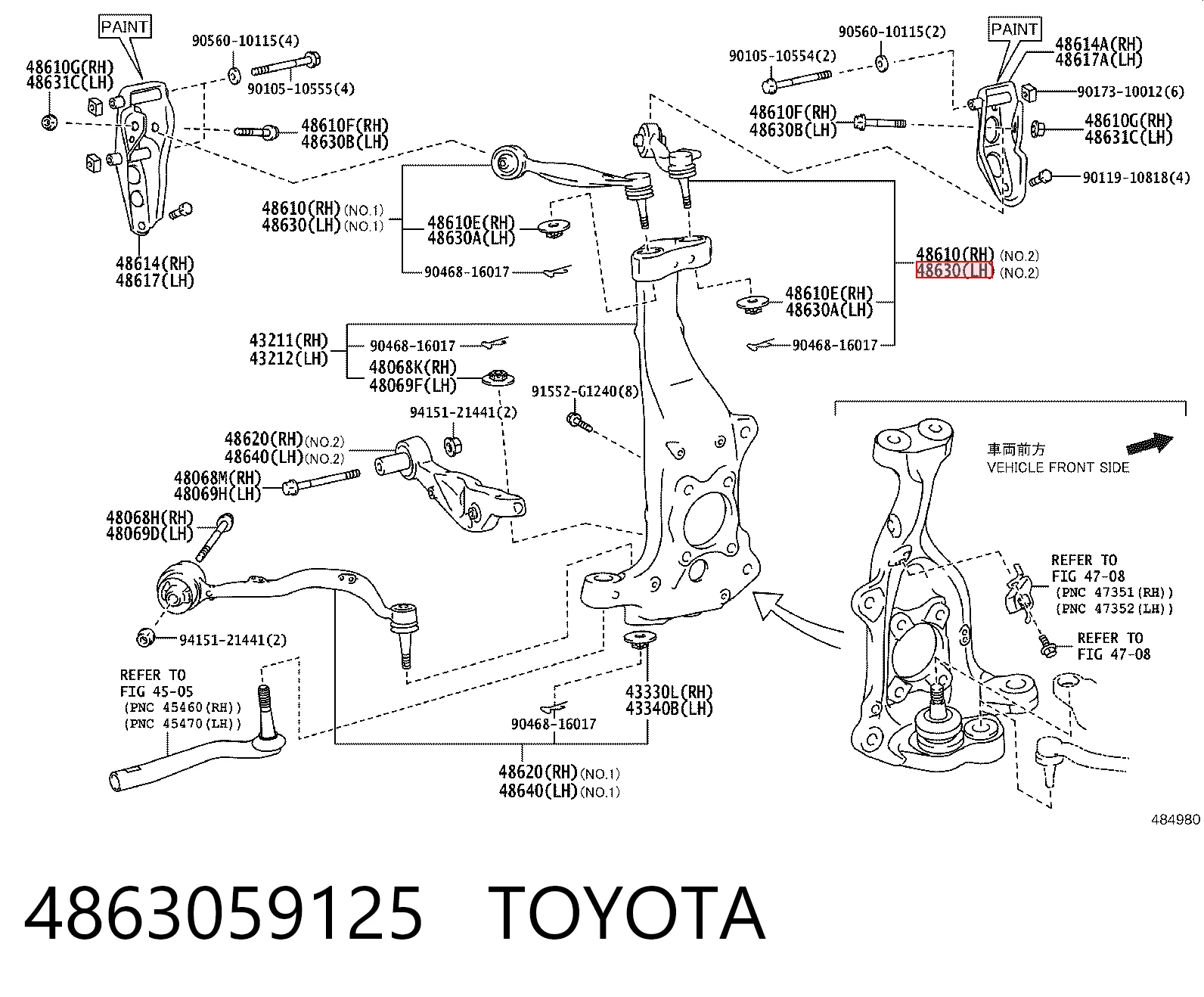 4863059125 Toyota