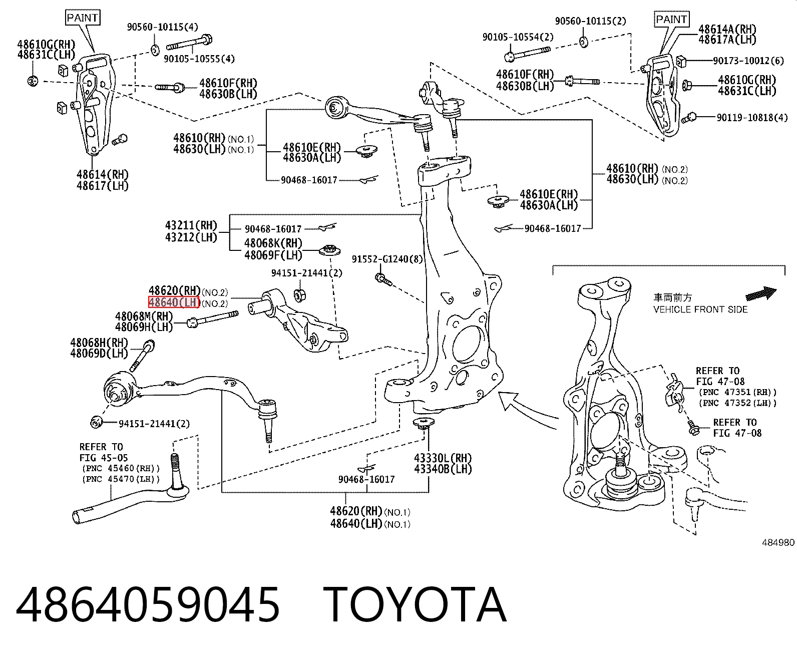 4864059045 Toyota