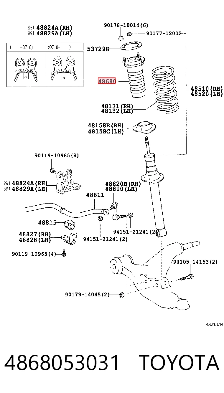 4868053031 Toyota