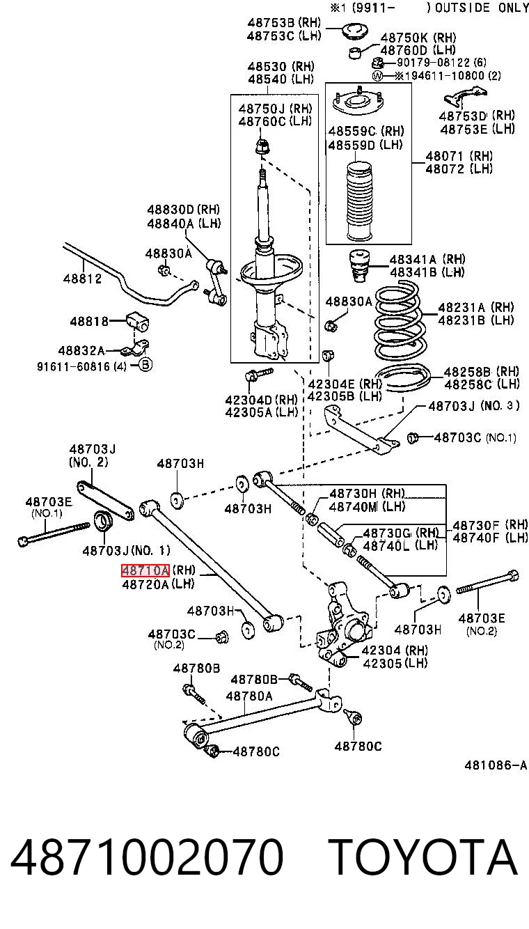 4871002070 Toyota