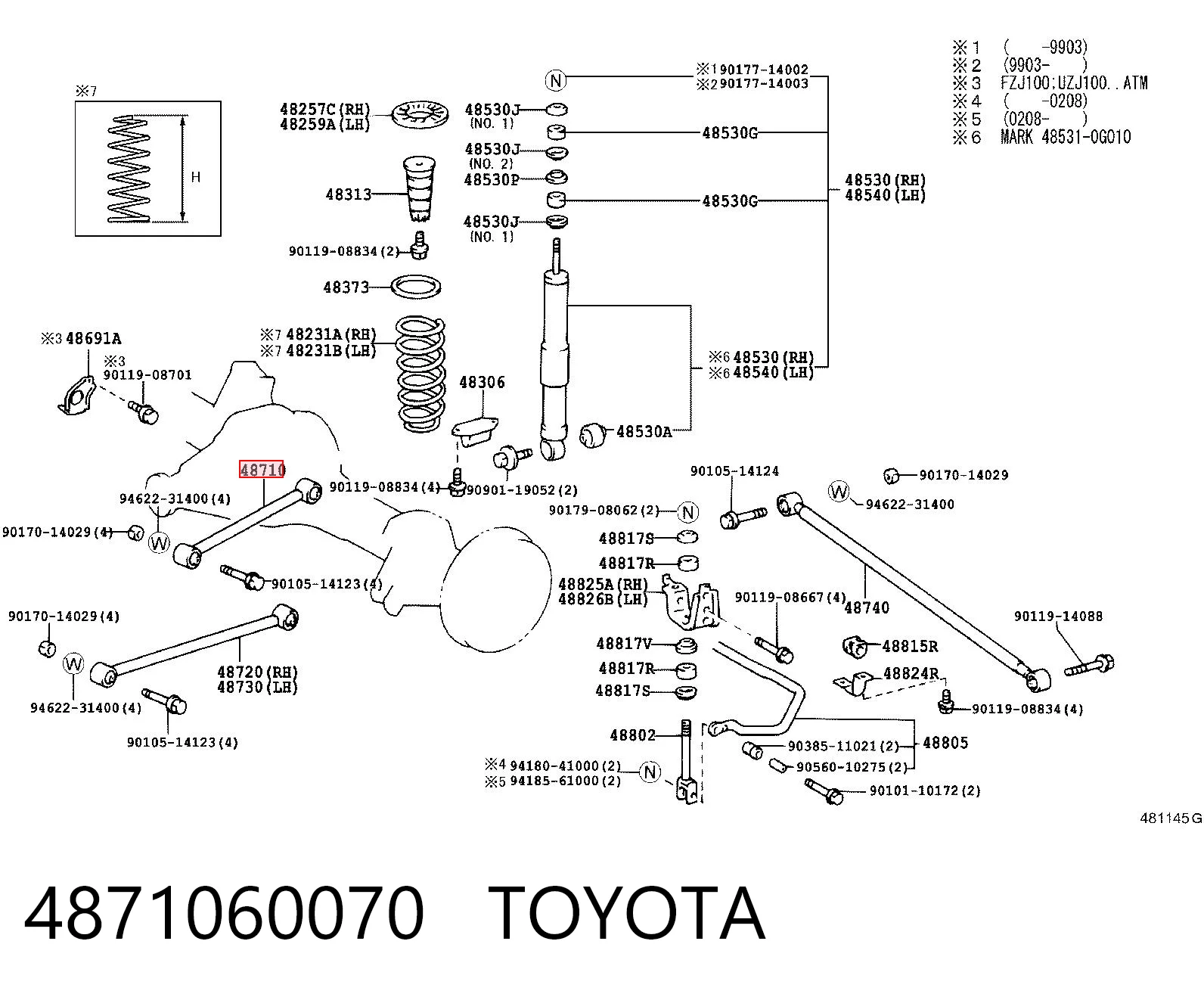 4871060070 Toyota