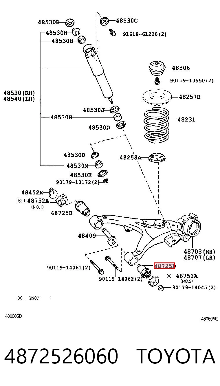 4872526060 Toyota