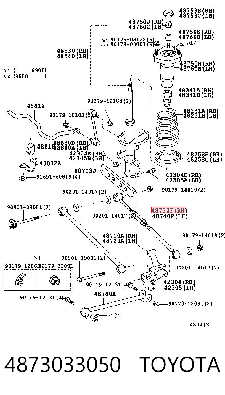 4873033050 Toyota