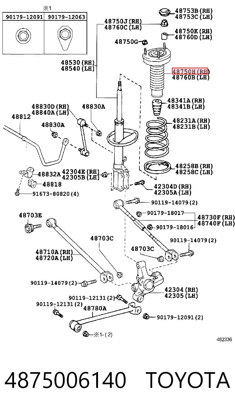 4875006140 Toyota