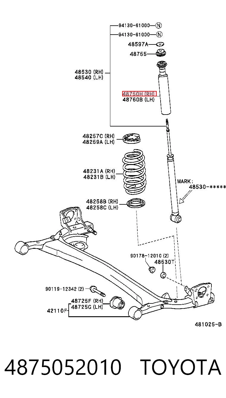 4875052010 Toyota