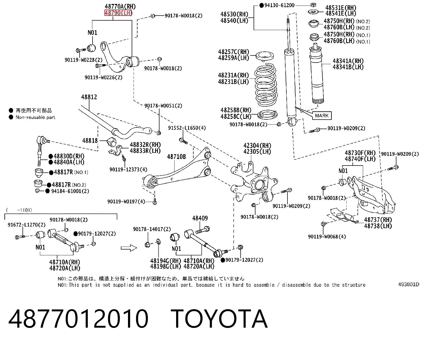 4877012010 Toyota