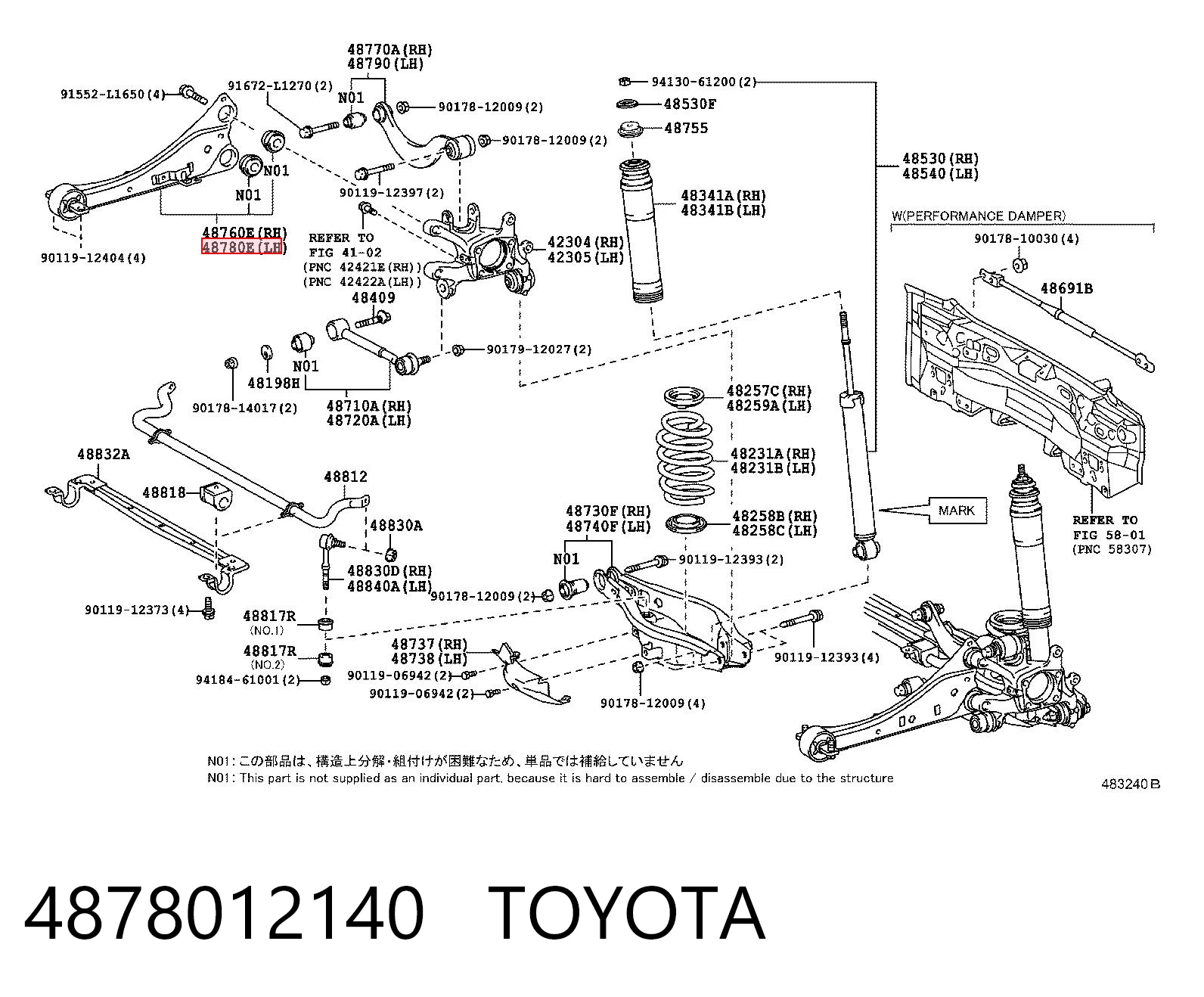 4878012140 Toyota