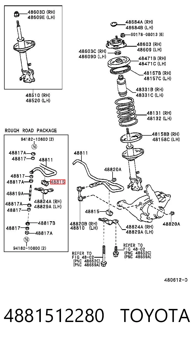 4881512280 Toyota
