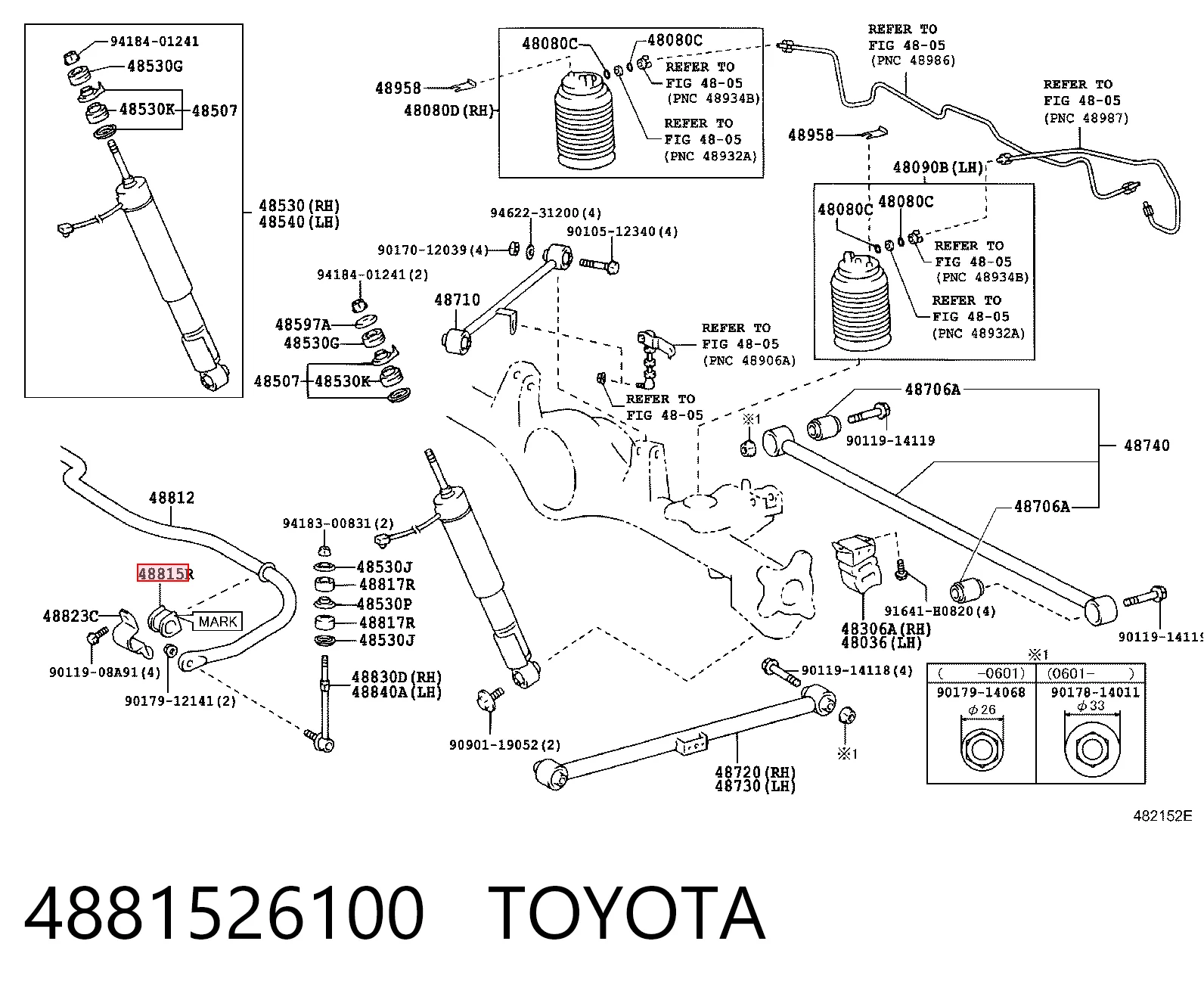 4881526100 Toyota