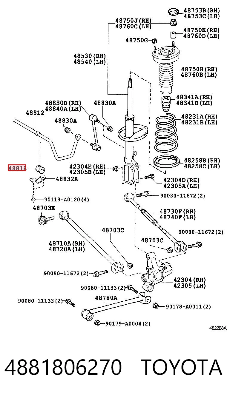 4881806270 Toyota