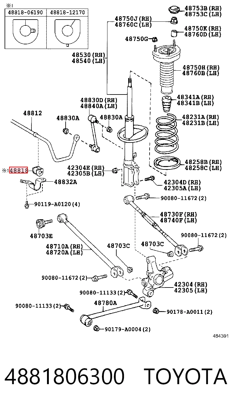 4881806300 Toyota