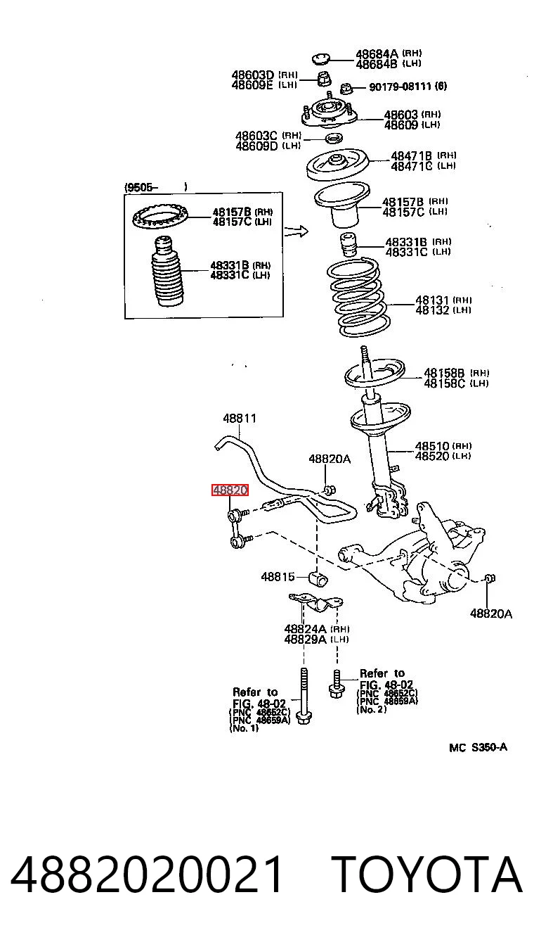 4882020021 Toyota