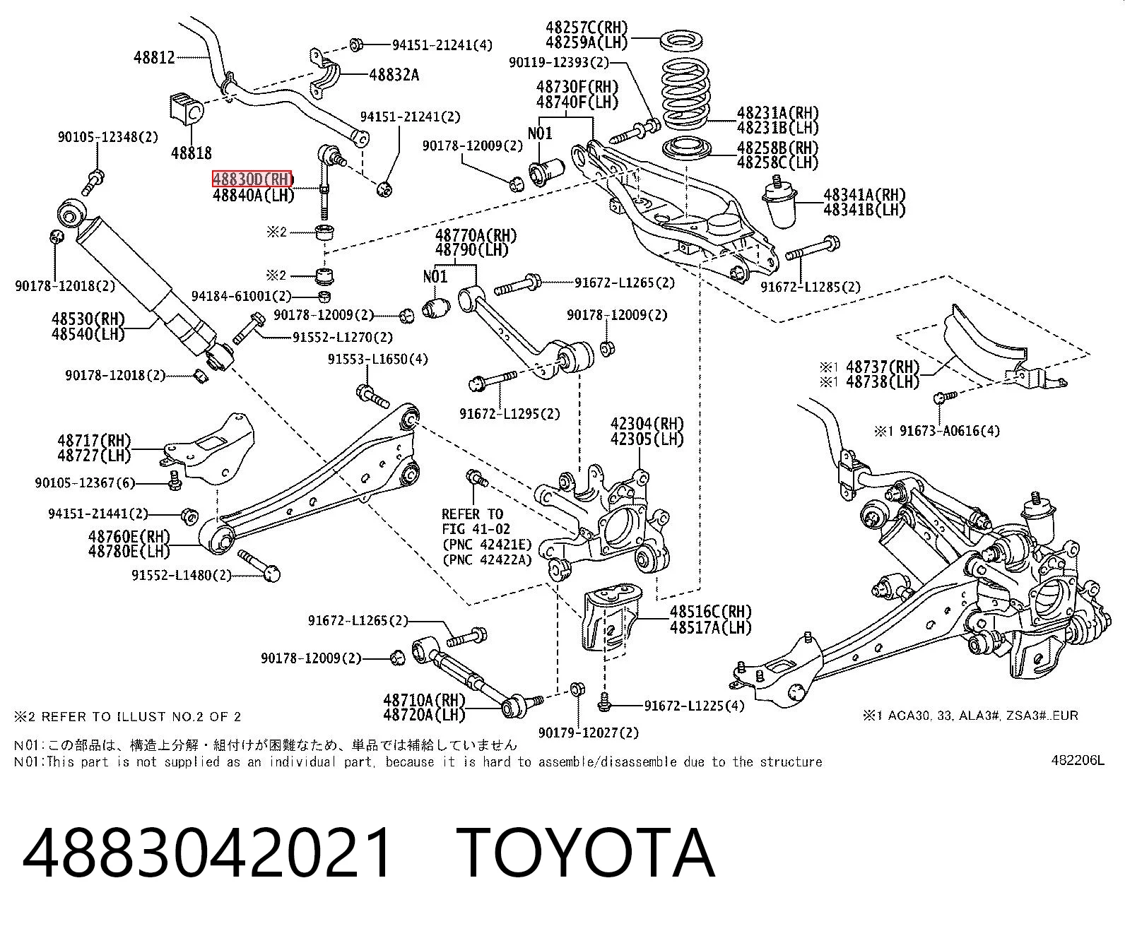 4883042021 Toyota