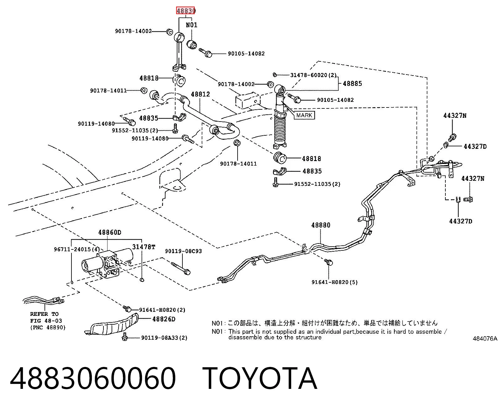 4883060060 Toyota