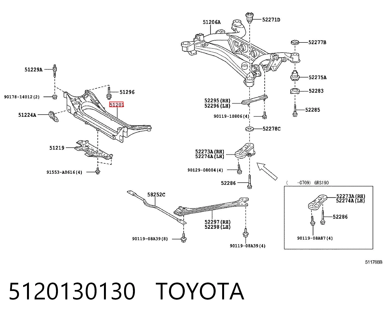 5120130130 Toyota