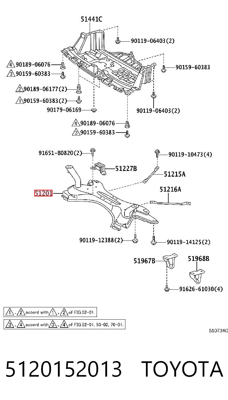 Korpus osi przedniej do Toyota Yaris P10
