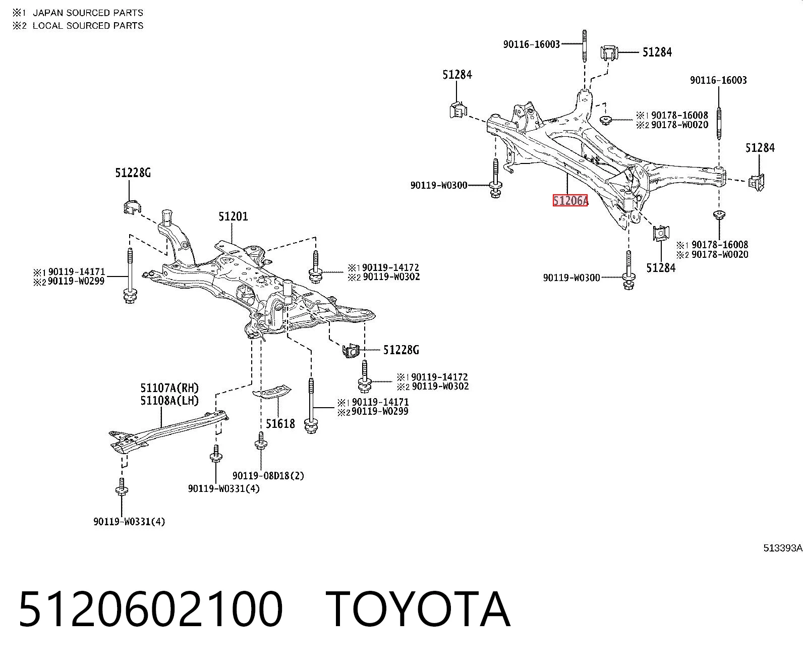 5120602100 Toyota