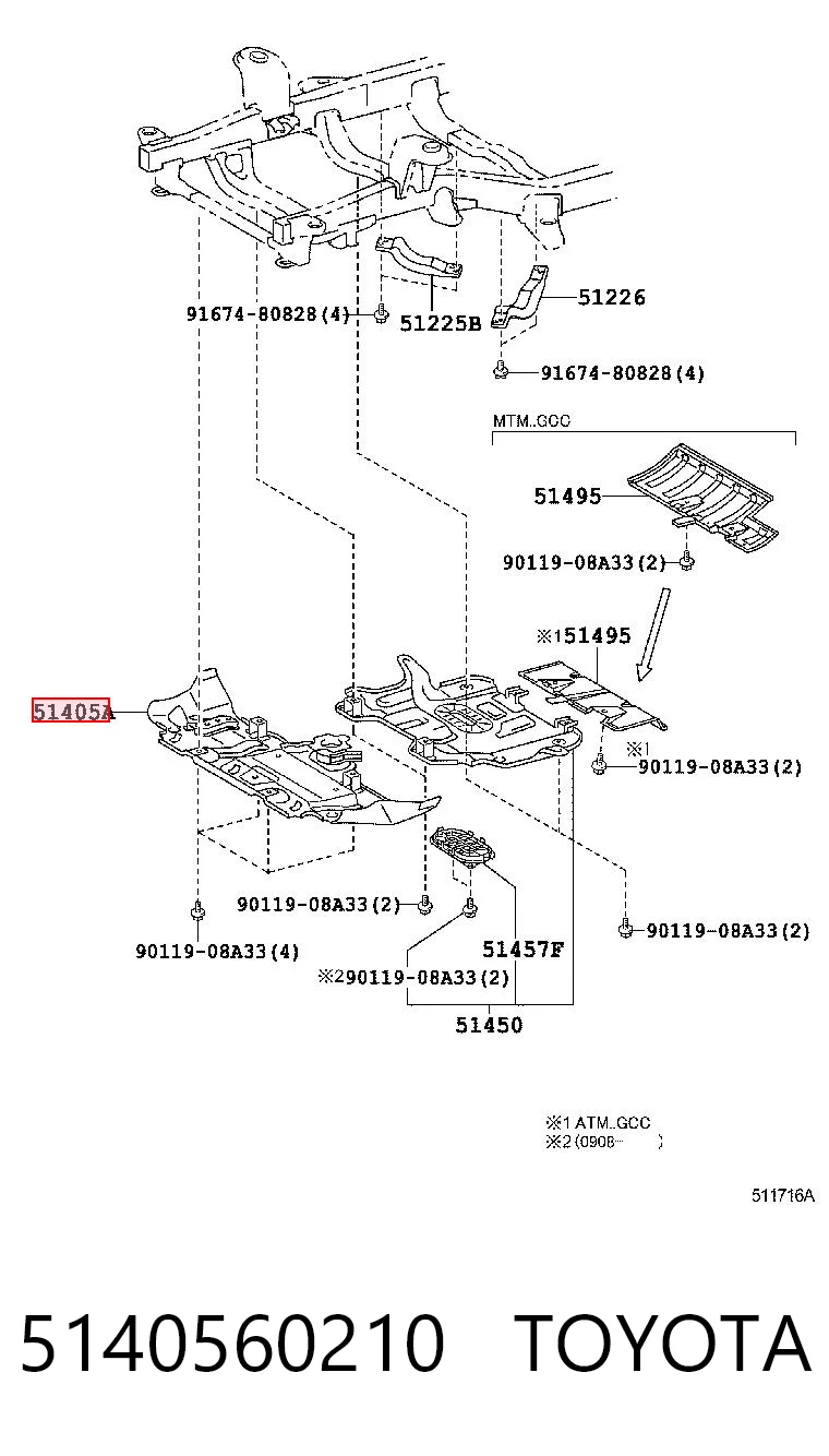 5140560210 Toyota