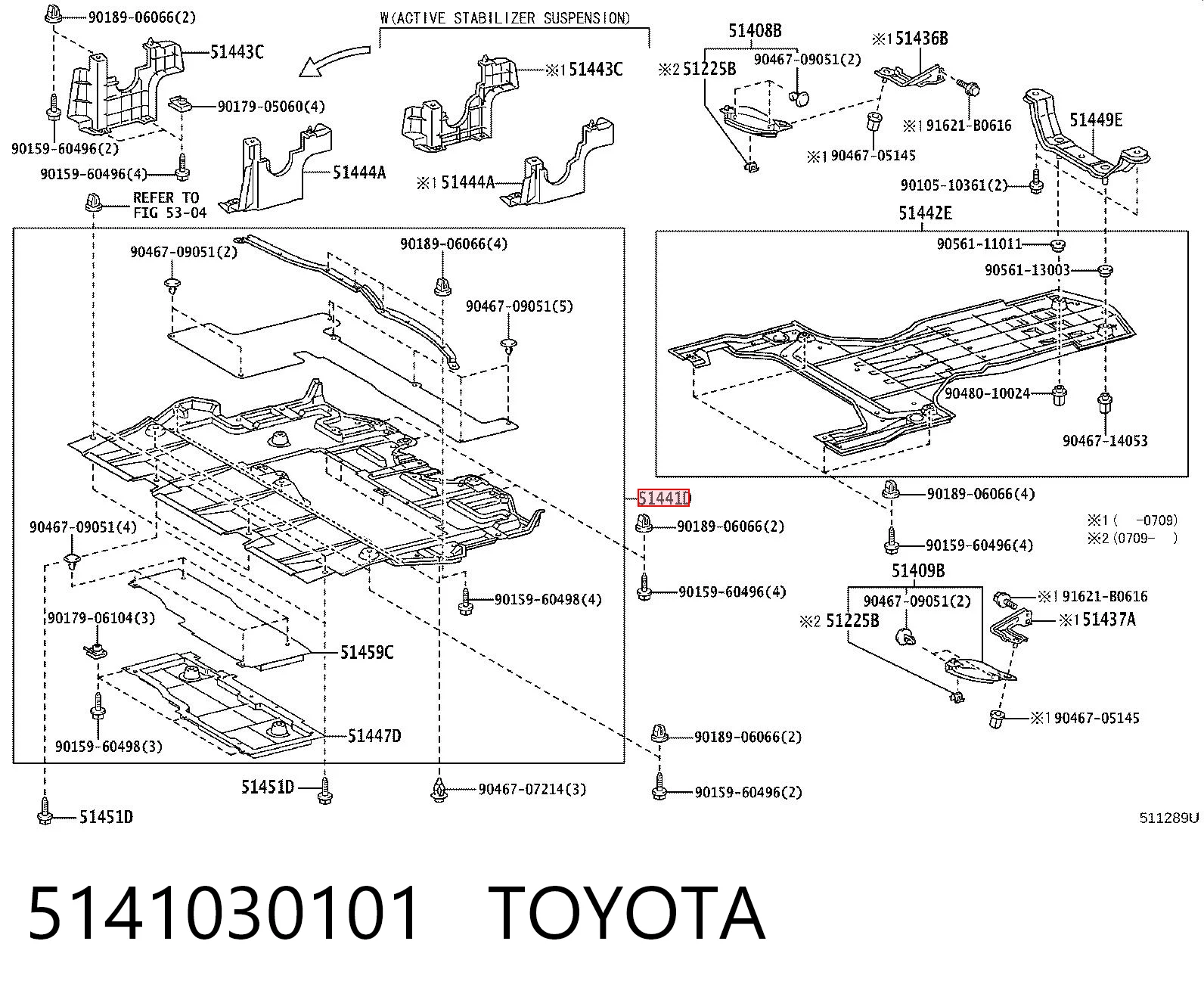 Osłona silnika, miski (przedziału silnika) do Lexus GS  S19
