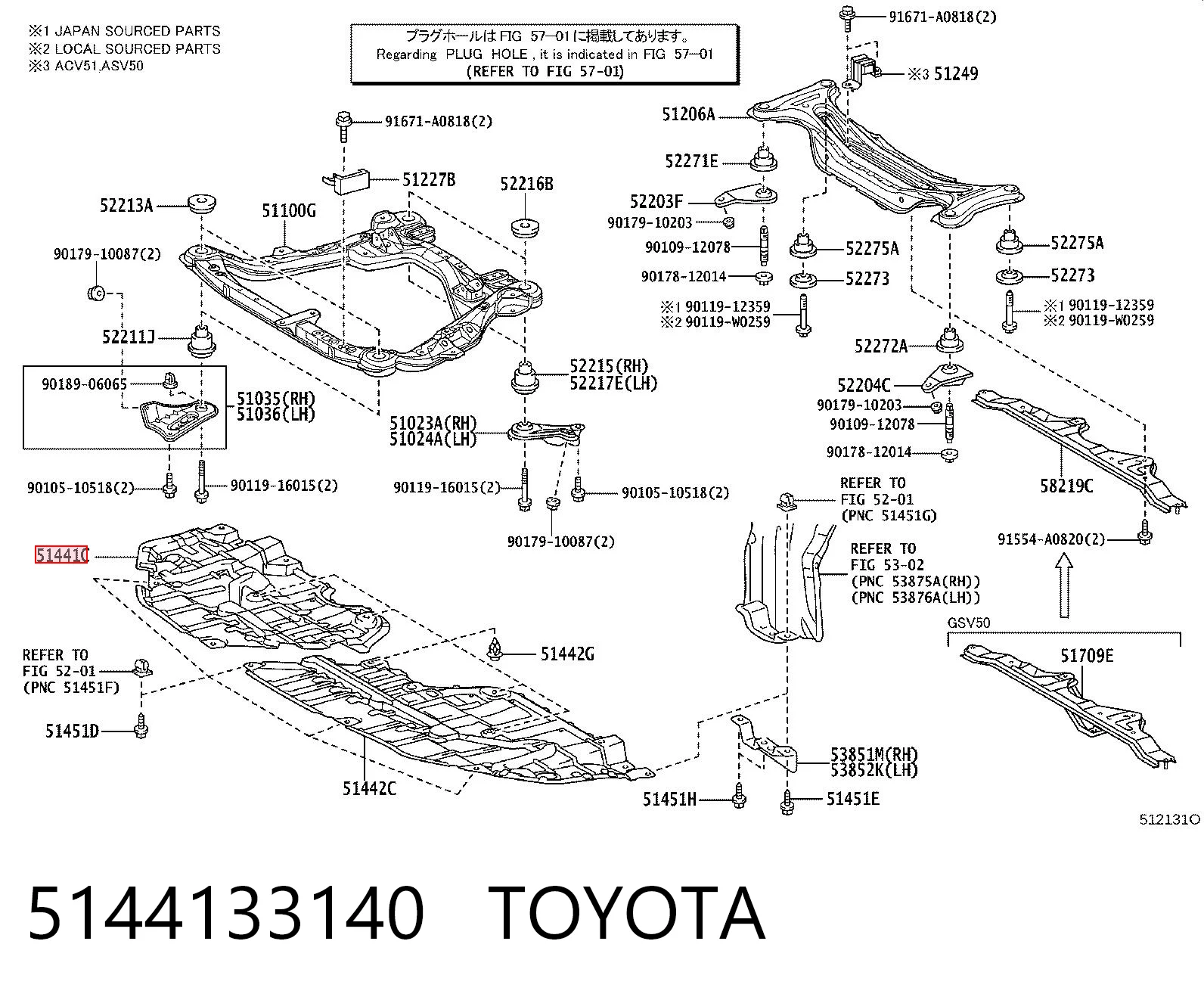 5144133140 Toyota