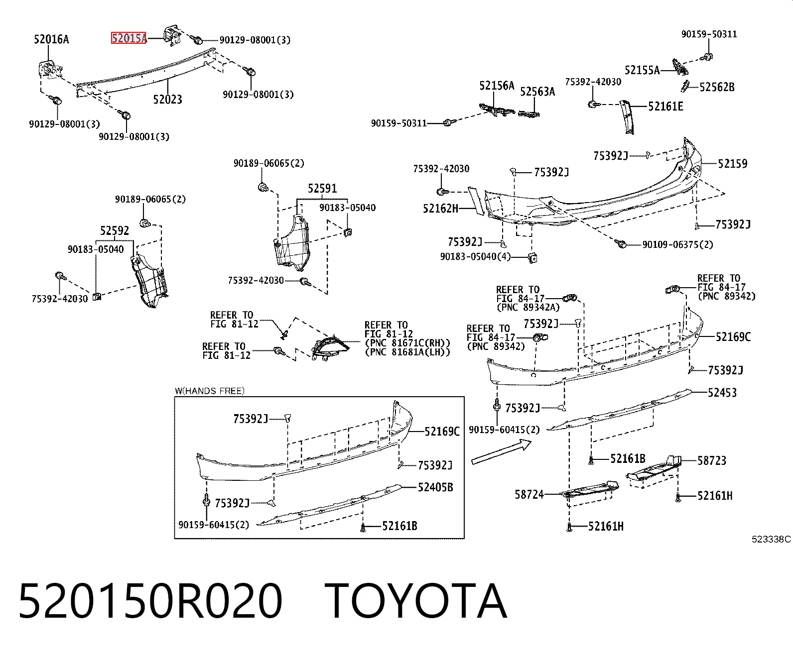 520150R020 Toyota